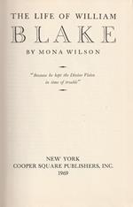 The life of William Blake