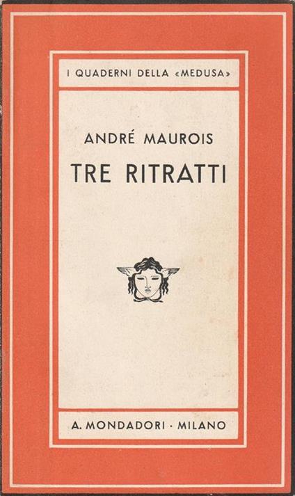 Tre ritratti - André Maurois - copertina