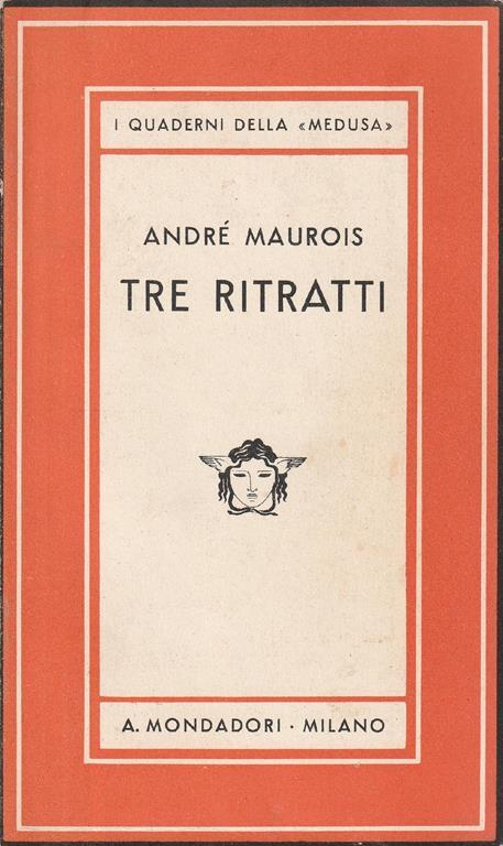 Tre ritratti - André Maurois - copertina