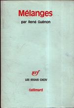 Mélanges par René Guénon