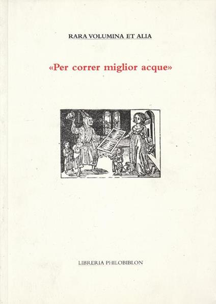 Per correr miglior acque - copertina