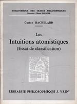 Les Intuitions atomistiques (Essai de classification)