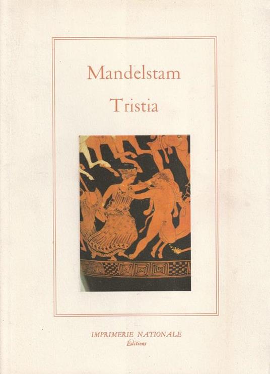 Tristia - copertina