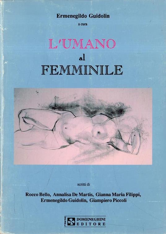 L' umano al femminile - copertina
