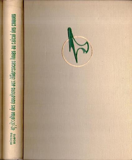 Application des équations aux différences finies au calcul des coques - copertina