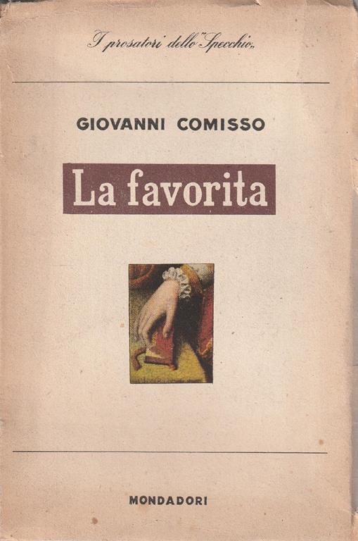 La favorita - Giovanni Comisso - copertina