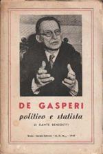 De Gasperi: politico e statista