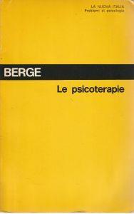Le psicoterapie - A. Berger - copertina
