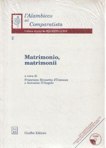 Matrimonio, matrimonii - copertina