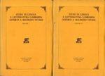 Studi di Lingua e letteratura Lombarda offerti a Maurizio Vitale (2 volumi)