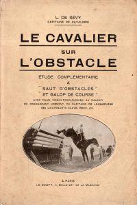 Le Cavalier sur L'Obstacle - copertina