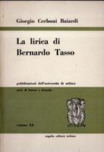 La lirica di Bernardo Tasso