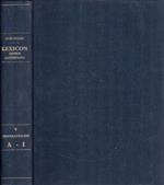 Lexicon totius latinitatis. . Egidio Forcellini. Tomo V. Forni editore (1965)