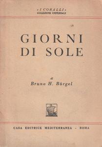 Giorni di sole - copertina