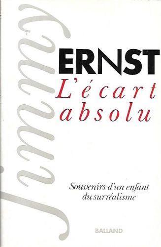 L' écart absolu: un enfant du surréalisme - copertina