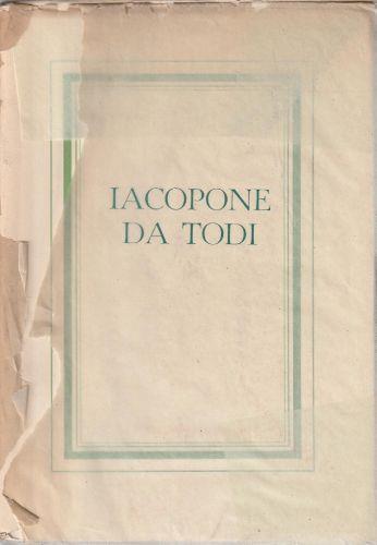 Le laude di Iacopone da Todi - Iacopone da Todi - copertina