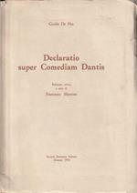 1° edizione! Declaratio super Comediam Dantis