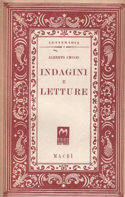 1° edizione! Indagini e letture - copertina