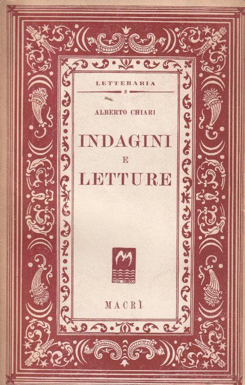 1° edizione! Indagini e letture - copertina