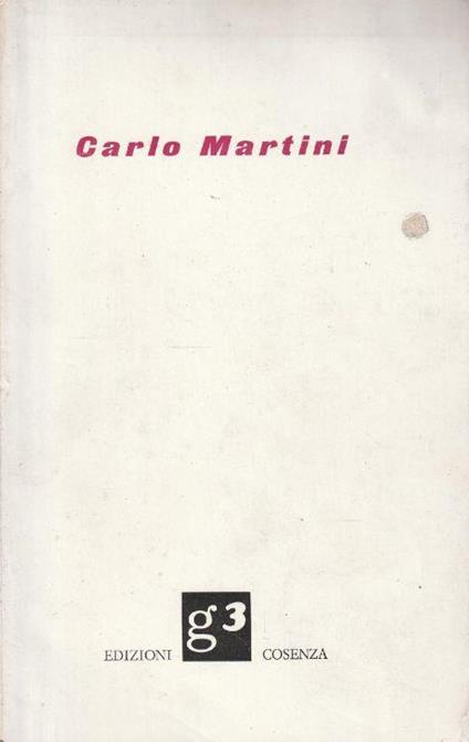Carlo Martini - copertina