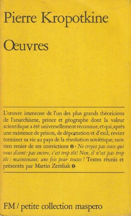 1° Edizione ! Oeuvres - copertina