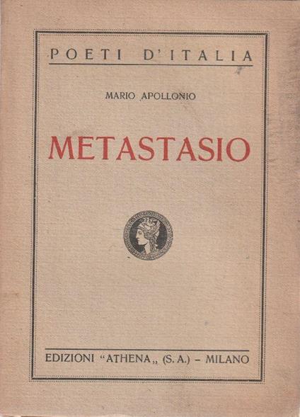 Metastasio - copertina