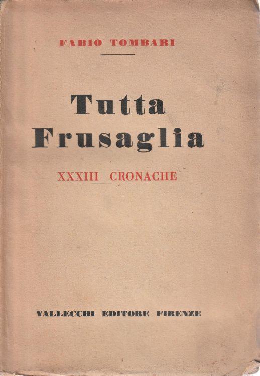 Autografato! Tutta Frusaglia XXXIII cronache - copertina