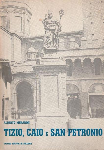 Tizio, Caio e San Petronio - copertina