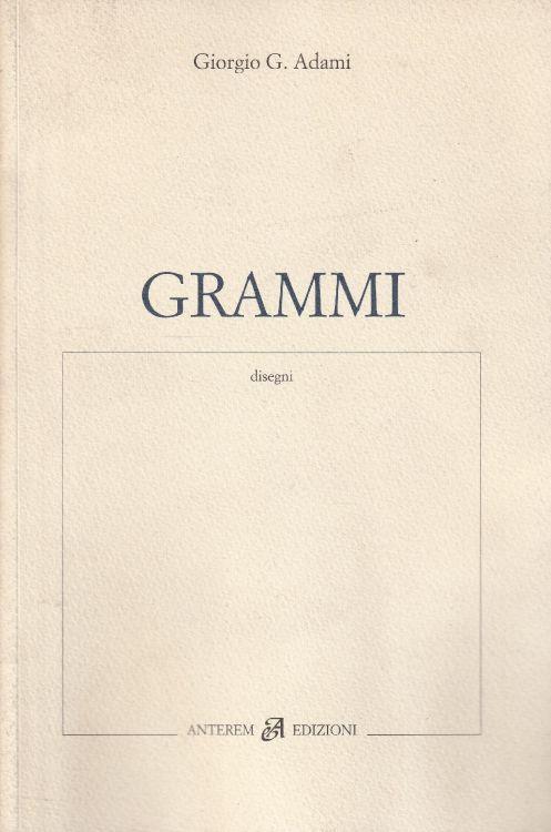 Grammi: disegni - copertina