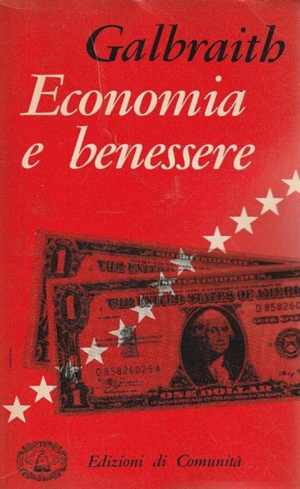 Economia e benessere - John K. Galbraith - copertina
