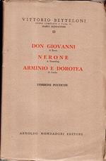 Versioni Poetiche (Don Giovanni Nerone Arminio e Dorotea)