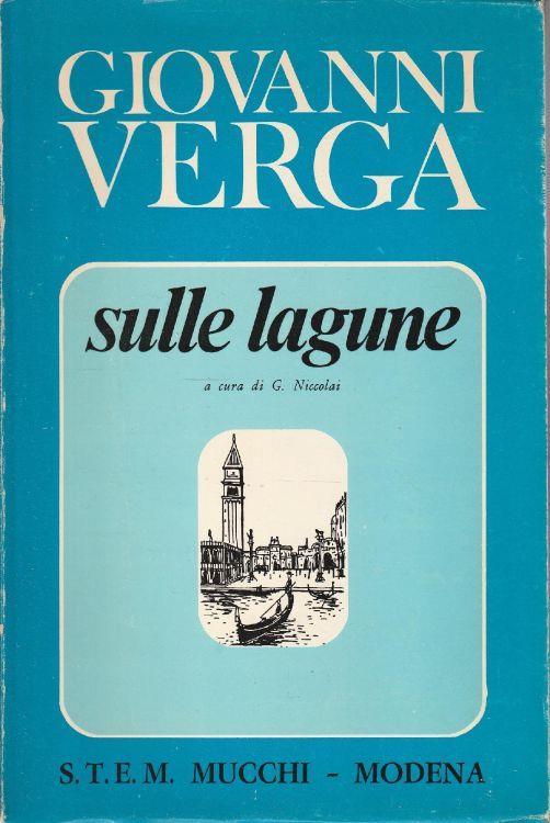 Sulle lagune - Giovanni Verga - copertina