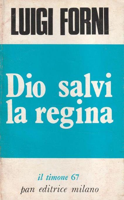 Dio salvi la regina - copertina