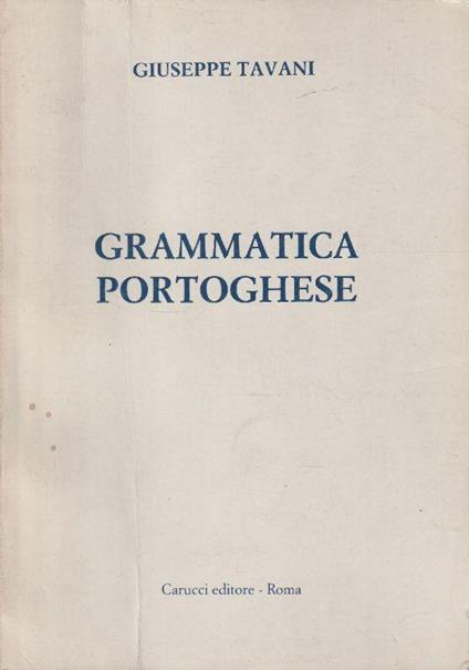 Grammatica portoghese - copertina
