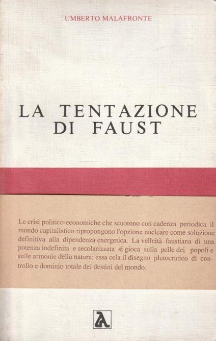 La tentazione di Faust - copertina