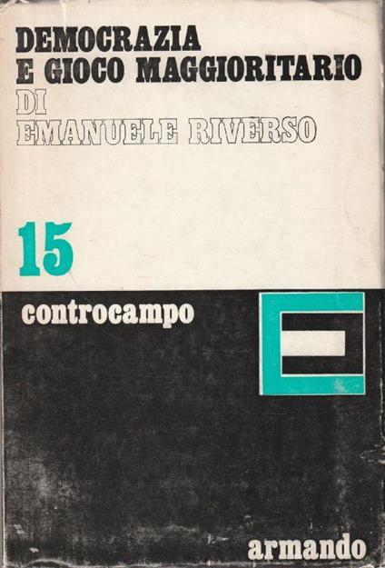 Democrazia e gioco maggioritario - copertina
