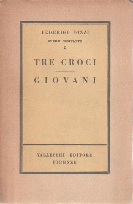Tre Croci - Giovani - copertina