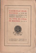 Vite di uomini illustri e di uomini oscuri: la vita di Cola di Rienzo