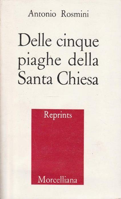 Delle cinque piaghe della Santa Chiesa - copertina