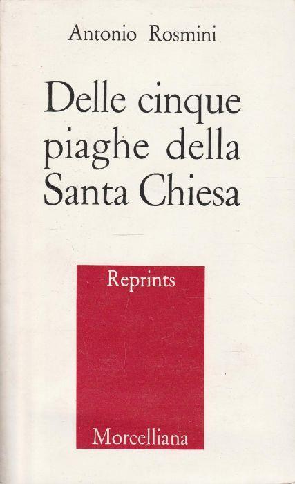 Delle cinque piaghe della Santa Chiesa - copertina