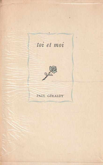Toi et moi - copertina