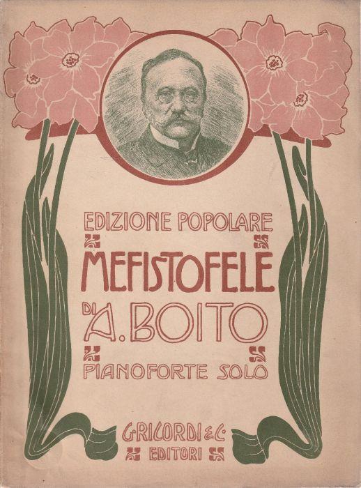 Mefistofele - Pianoforte solo - Arrigo Boito - copertina