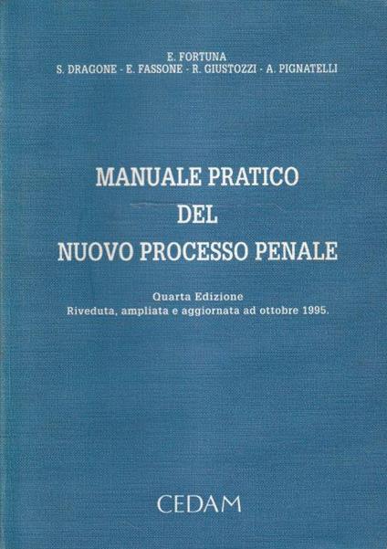 Manuale pratico del nuovo processo penale - copertina