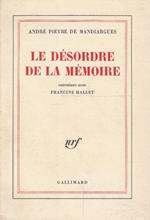 Le désordre de la mémoire
