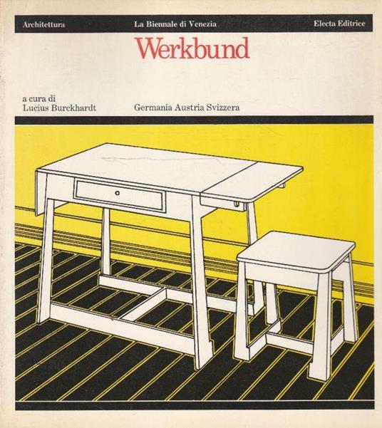 Werkbund - Germania Austria Svizzera - copertina