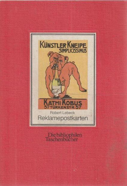 Reklame-Postkarten - Robert Lebeck - copertina