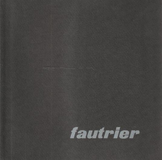 Jean Fautrier - copertina