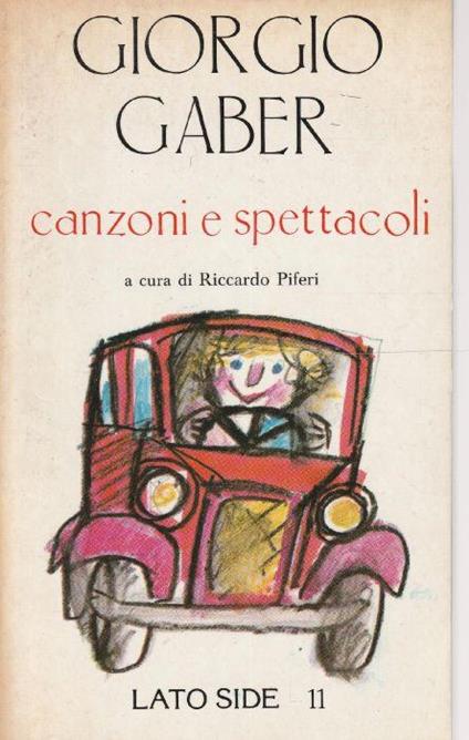 Giorgio Gaber, canzoni e spettacoli - copertina