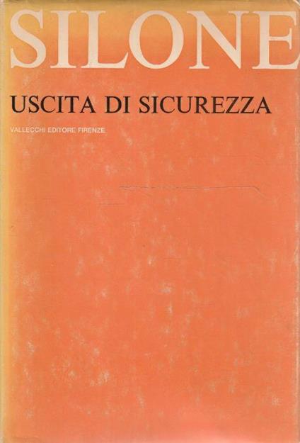 Uscita di sicurezza - Ignazio Silone - copertina