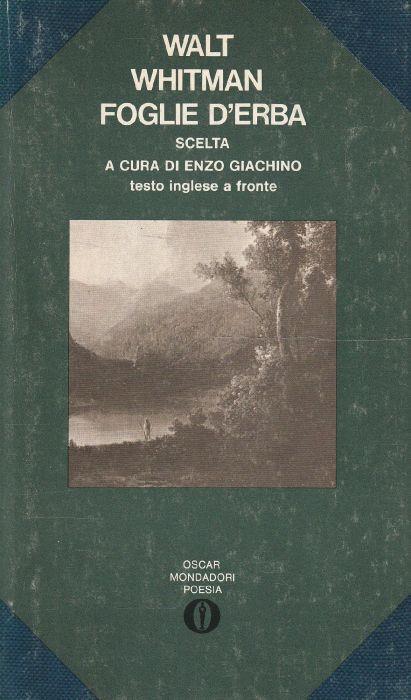 Foglie d'erba, scelta a cura di Enzo Giachino - Walt Whitman - copertina